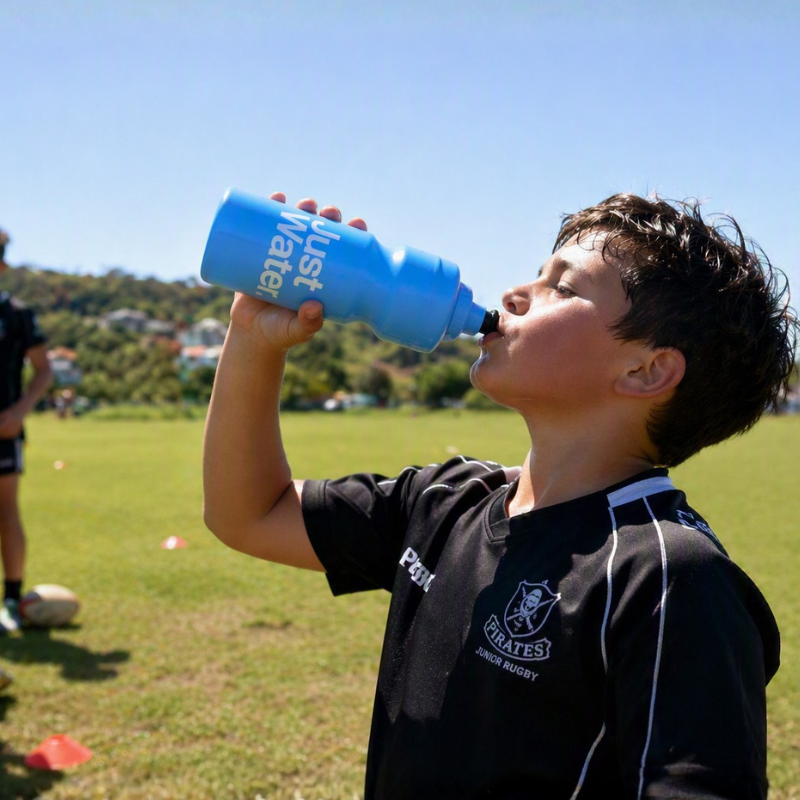 Just Water Sports Drink bottle perfect for keeping kids hydrated all season