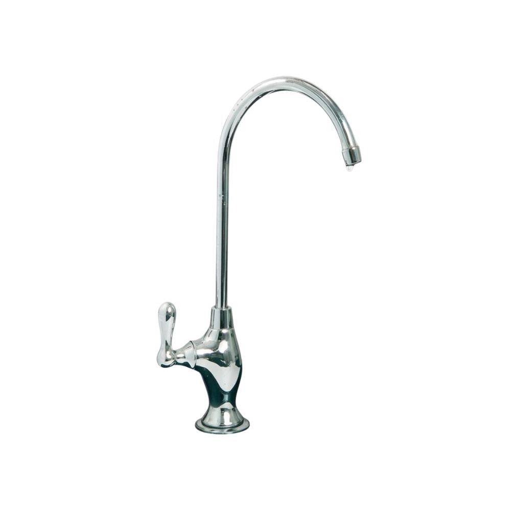 The 6L Under-Bench Unit comes with a sleep counter-mounted stainless steel tap faucet