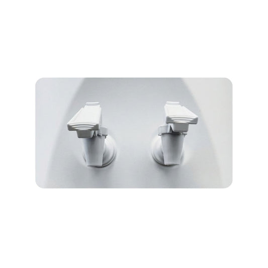 Just Water Childproof Taps designed to prevent accidental spills. 